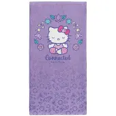 Otso Hello Kitty Connected Towel Paars 150 x 75 cm