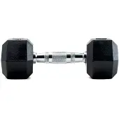 Bodytone Hex Dumbbells 7kg Zilver 7 kg