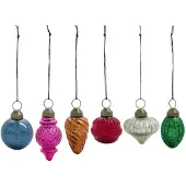 House Doctor Bunch kerstboomversiering 6 delen Multi