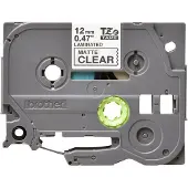 Brother Tape TZe-M31 Zwart op transparant (12 mm)