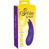 Sweet Smile Diep Vibrerende Multivibrator - Vibrator met Fladderend Dubbele Punt - Laagfrequente Diepe Trillingen - Veelzijdig in Gebruik Solo of met Partner - Oplaadbaar en Watervast Ontwerp 20 cm
