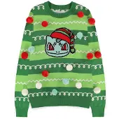 Difuzed Pokémon - Bulbasaur Patched Christmas Jumper