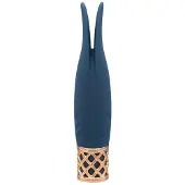 Pillow Talk Zwarte Siliconen Secrets Playful Clitorale Wand rabbit vibrator van Pillow Talk