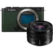 Panasonic Lumix S9 systeemcamera Dark Olive + 18-40mm f/4.5-6.3
