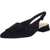 Paul green Ballerina met riempjes nachtblauw