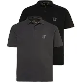 JP 1880 Shirt grijs / zwart