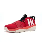 Adidas Sportschoen 'Dame 8 Extply' rood / zwart / wit