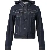 Comma Jackets Indoor Blue Denim Maat: 40 | Spijkerjassen Outlet | Dames | Blauw