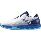 Mizuno Wave Enforce Court CC White/Estate Blue/River Blue