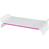 Leitz 6504 WOW monitorstandaard roze