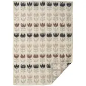 Klippan Yllefabrik Tulip kinderdeken 65x90 cm Grey