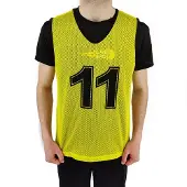 Powershot Numbered 1-11 Training Bib 11 Units Geel Man