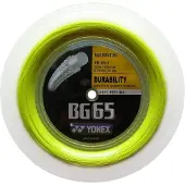 Yonex Badmintonsnaar Yonex BG 65 Yellow (0.70mm/200m)