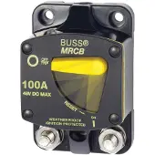 Blue Sea Systems Thermal Circuit Breaker Switch 100a Zwart