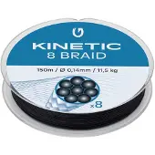 Kinetic 8 300 M Braided Line Transparant 0.120 mm
