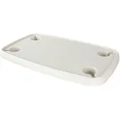 Goldenship Rectangular Table Transparant 76 x 46 cm