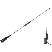 Glomex Wall-mounted Vhf Task Antenna With Cable 8 M Zwart