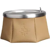 Marine Business Windproof Ashtray Beige 9 x 11.5 cm
