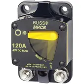 Blue Sea Systems Thermal Circuit Breaker Switch 120a Zwart