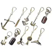 PLASTIMO Brass Keychain 10 Units Goud