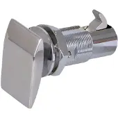 Talamex Flush Cabinet Latch Deluxe Square Handle Zilver