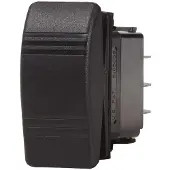 Blue Sea Systems Contura Switch Dpst Off/mom On Zwart