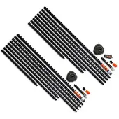 Fox International Halo 2 Pole Kit Zilver