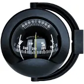 Autonautic Instrumental Cultidirectional Bracket Mount Compass Conical Card 8-0025 M Zwart
