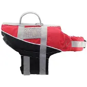 Lalizas Comfy Pet Life Jacket Rood,Zwart 5-10 kg