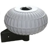 Talamex Dockwheel wit met beugel