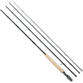 Shimano Fishing Biocraft Xr Fly Fishing Rod Zwart 2.44 m / Line 4
