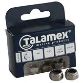 Talamex Hexagon Lock Nut 6 Units Grijs 5 mm