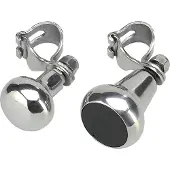PLASTIMO Steering Wheel Inox Knob Zilver