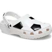 Crocs Open schoenen 'Classic Soccer Ball' zwart / wit