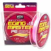 ASSO 8x Eging Master 120 M Braided Line Transparant 0.210 mm