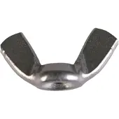 Talamex Wing Nut 6 Units Zwart 8 mm