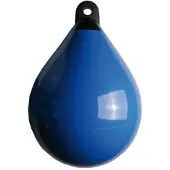 Talamex Ronde stootwil - Navy met zwarte kop