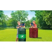 Blast Patrol Opblaasbare Obstakels – Rode Muur + Vat