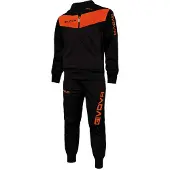 Givova Sportkleding Ensemble enfant survêtement noir et orange fluo kind EU L