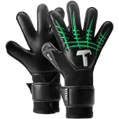 T1tan Beast 3.0 Junior Goalkeeper Gloves With Finger Protection Groen,Zwart 6 Kinderen