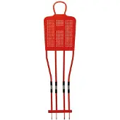 Sporti France 180 Cm Free Kick Training Dummy Rood