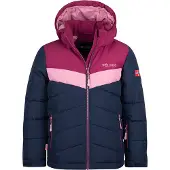 TROLLKIDS Girls Gryllefjord Jacket wodoodporna zimowa jas voor kinderen, donkerblauw, maat 128