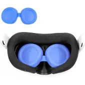 VORTEX VR Siliconen lensbeschermers voor Meta Quest 3 | Zwart
