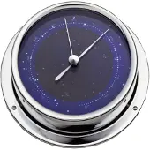 Barigo Brass Chromed Barometer 100 Mm Zilver 120 x 40 mm