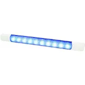 Hella Marine Straight Courtesy Blue Led Light 12v Transparant
