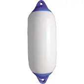 Talamex Star fender stootwil - wit met blauwe kop