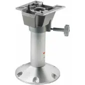 VETUS Foot Seat Fixed Height Swivel Zilver 33 cm