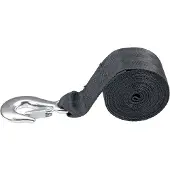 Talamex Winch Strap 50 Mm Zwart 12 m