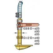 VETUS Water Connection For Shaft Lubrication Goud 25/30/35 mm