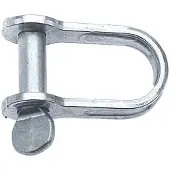 Talamex D-strip Shackle 10 Units Zilver 4 mm
